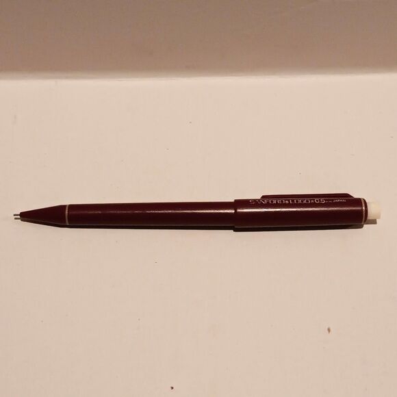 Vintage Sanford Logo 0.5mm Mechanical Pencil-Discontinued-Japan-Red-Drafting - Picture 1 of 5